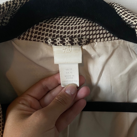 H&M Plaid Blazer - Picture 5 of 6